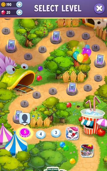 My Talking Tom - Jogo Bubble Shooter 