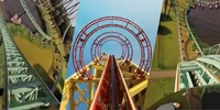 VR Thrills: Roller Coaster 360 (Cardboard Game) screenshot 3