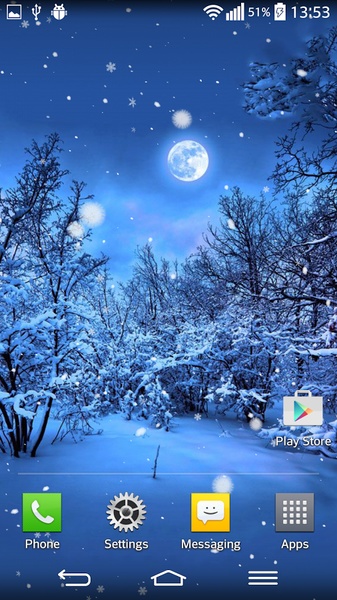 Winter Forest Live Wallpaper - Preview 6