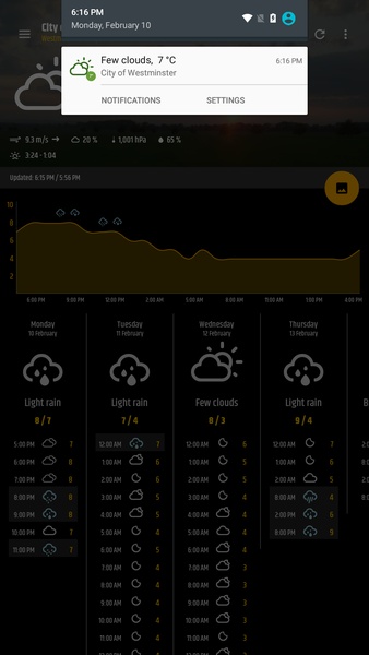Simple weather & clock widget - Preview 7