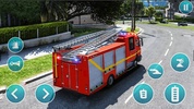 Emergency Police Fire Truck 3d screenshot 4