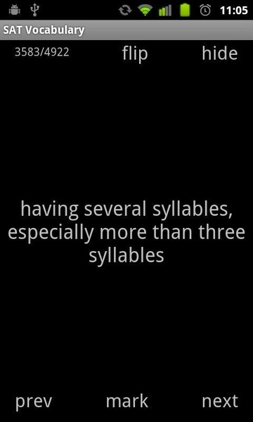 SAT Vocabulary - Preview 1