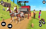 Horse Cart Taxi Transport Game screenshot 1
