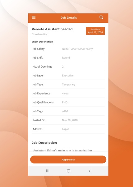 5 List job search - Preview 2