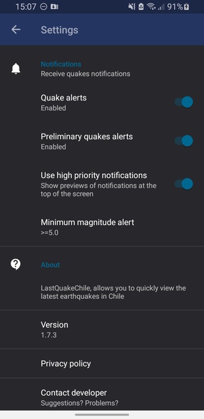 LastQuakeChile - Preview 6