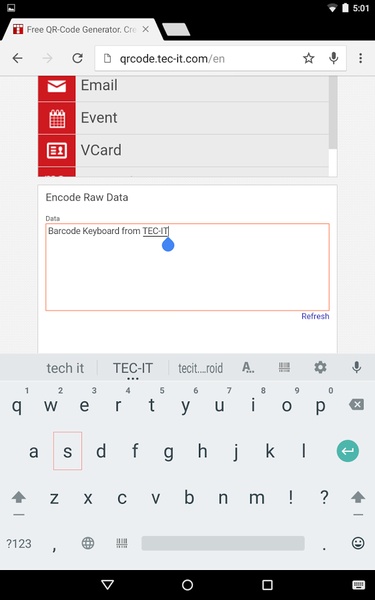 Barcode Keyboard (Demo) - Preview 7