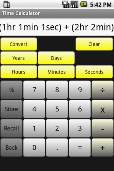 Time Calculator - Preview 2