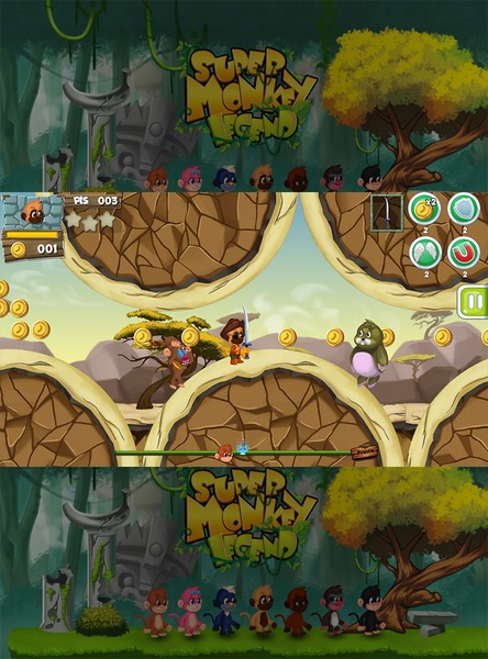 Jungle Adventure Monkey Run - Preview 10