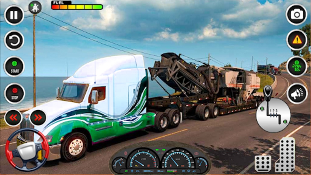 US Modern Heavy Grand Truck 3D - Preview 4