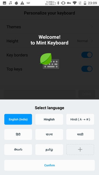 Mint Keyboard - Preview 3