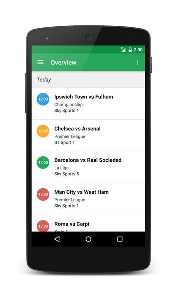 Live Football on TV - Preview 8