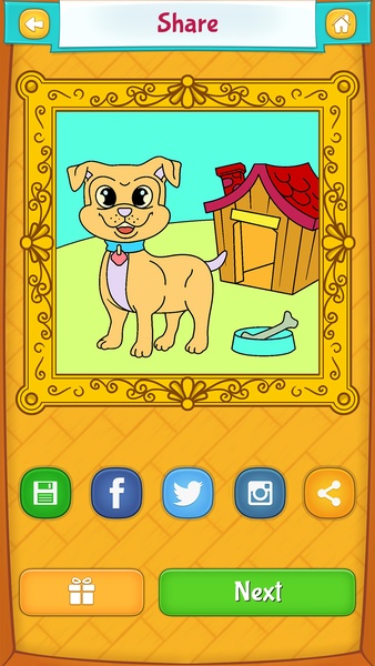 Dog Coloring Pages - Preview 1
