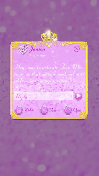 purple glitter - Preview 2