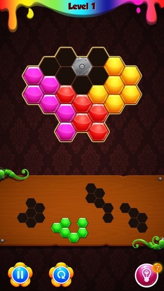 Hexa color Puzzle - Preview 7