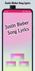 Justin Bieber Song Lyrics screenshot 3