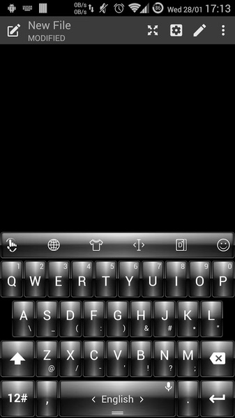 Theme x TouchPal Dusk White - Preview 8