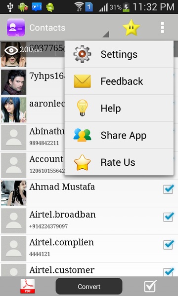 Contacts to Text - Preview 14