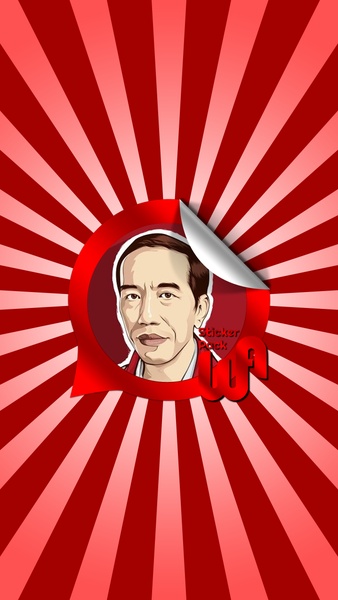 Jokowi Stiker Wa - Preview 2