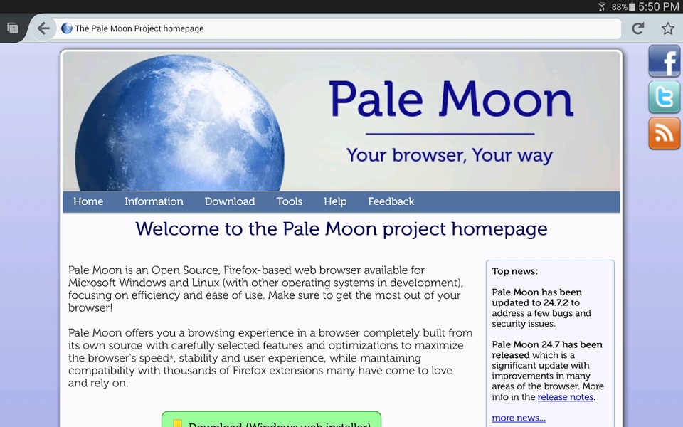Скачать Pale Moon