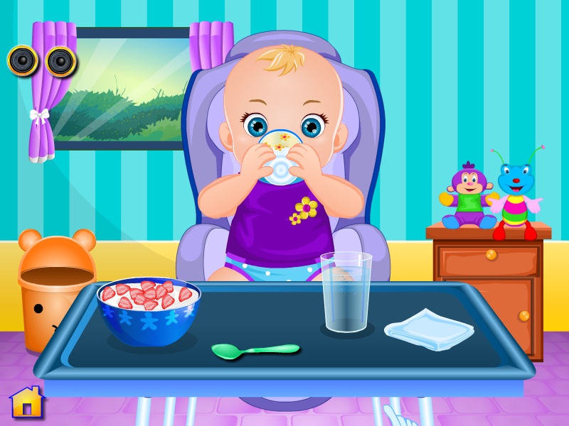 Feeding Baby by Mom and Dad - Preview 4