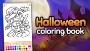 Páginas para colorear de Halloween screenshot 4