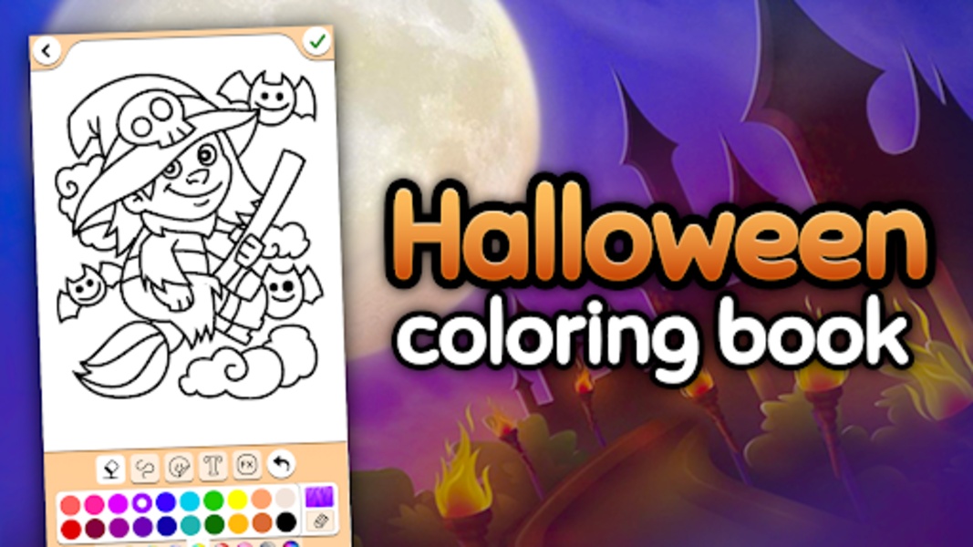 Halloween Coloring Game - Preview 4