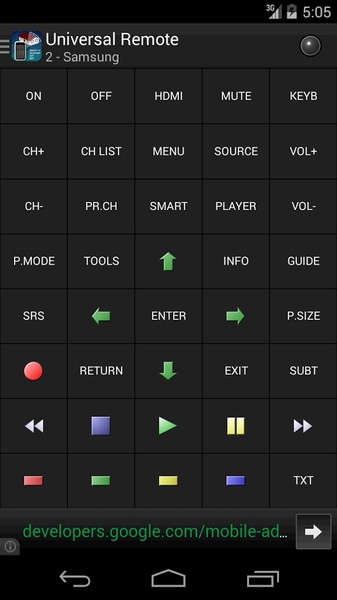 Universal Control para Android - Descarga el APK