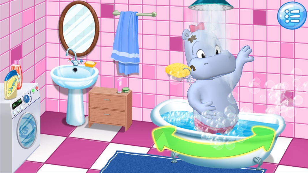 Hippo washing - Preview 1