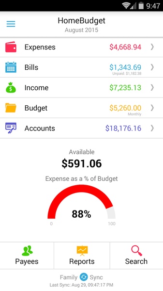 HomeBudget Lite - Preview 9