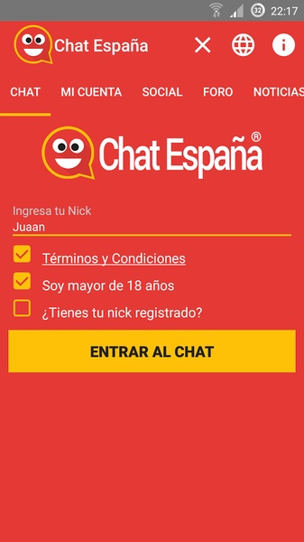 Descarga Chat Espa a 12.1 para Android Uptodown