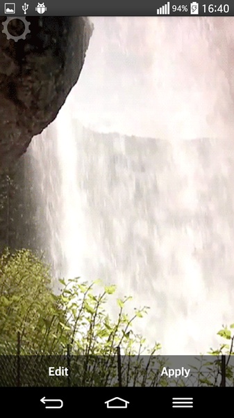 Waterfall Sound Live Wallpaper - Preview 2