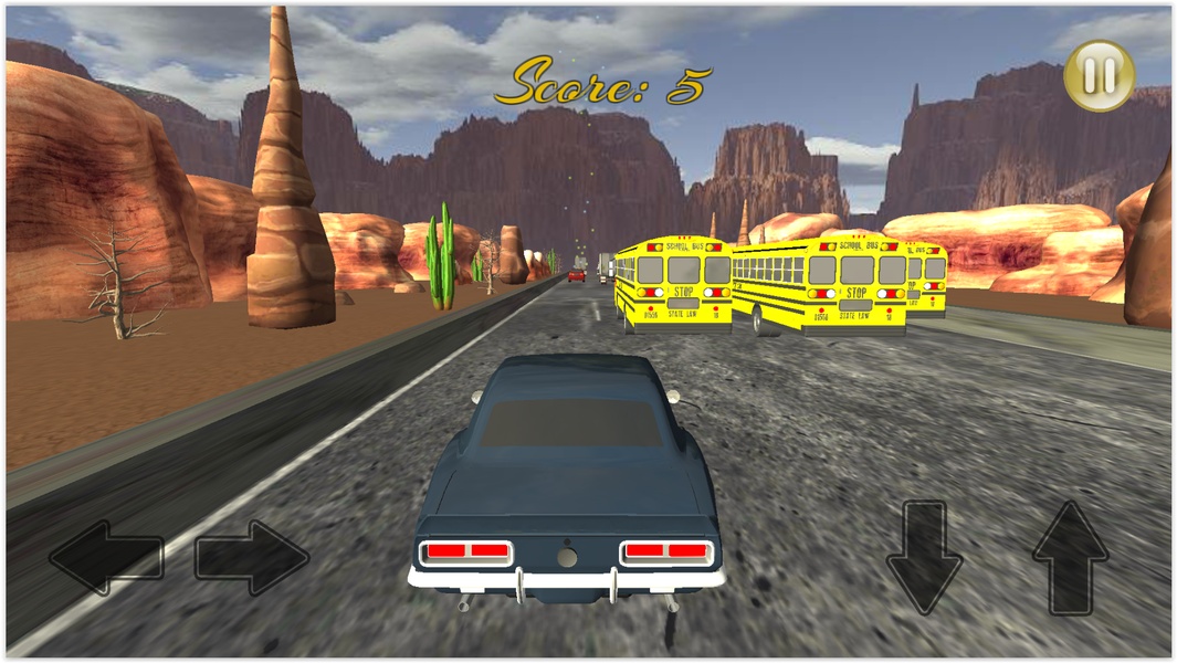 American Muscle Cars Traffic Racing - Preview 1