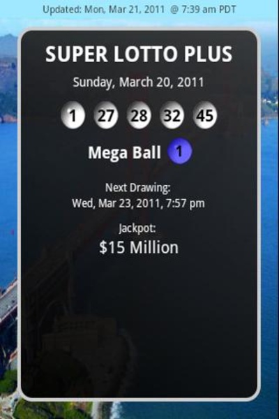California Lotto - Preview 3