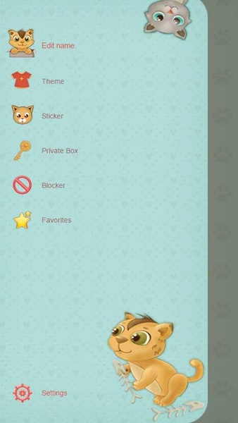 Kitty GO SMS - Preview 3