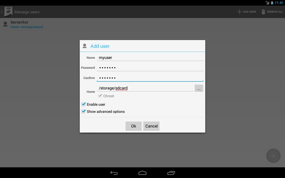 FTPDroid - Preview 17