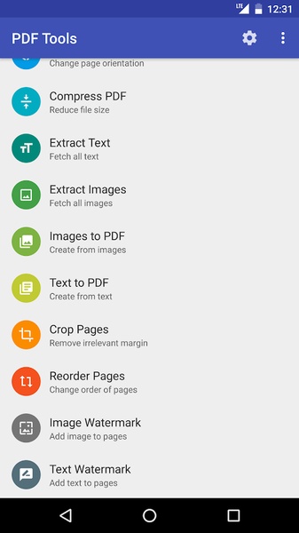 PDF Tools (Lite) - Preview 7