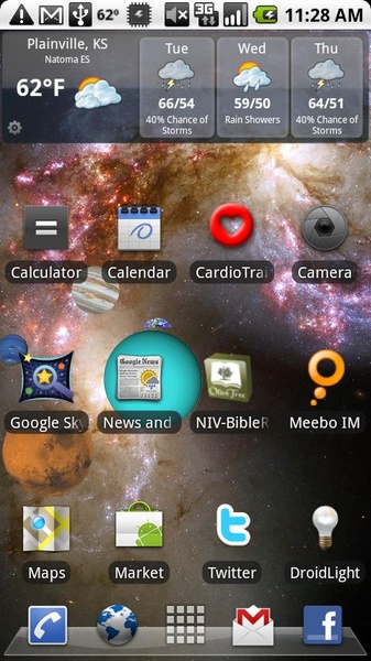 Planets Live Wallpaper - Preview 2
