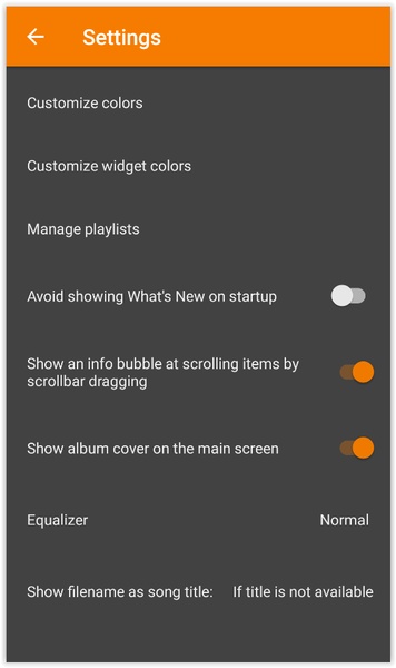 Simple Music Player - Preview 3