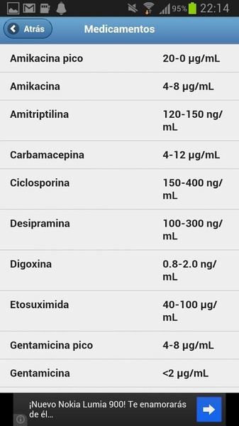 Valores de Laboratorio - Preview 1