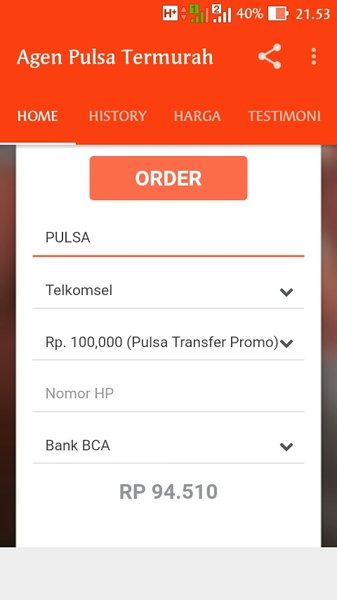 Agen Pulsa Termurah - Preview 2