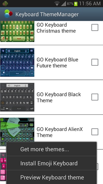 Keyboard Theme Manager - Preview 1