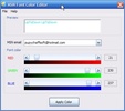 MSN Font Color Editor screenshot 1