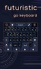 Futuristic GO Keyboard Theme screenshot 7
