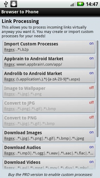 Browser to Phone - Preview 8