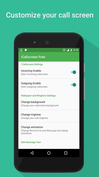 iCallscreen Free - Preview 2