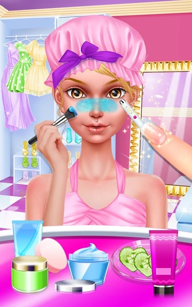 Fashion doll deals hair salon game