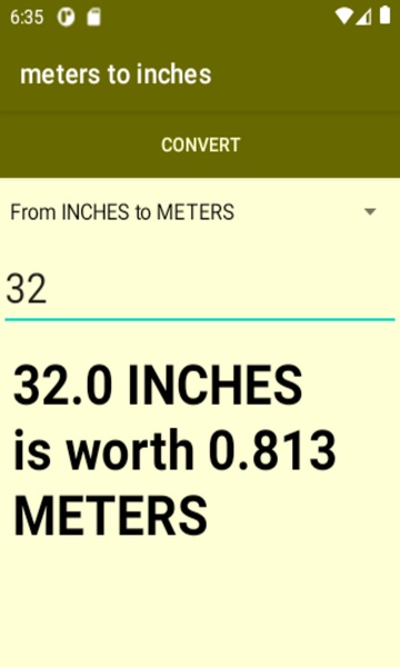 meters to inches converter - Preview 2