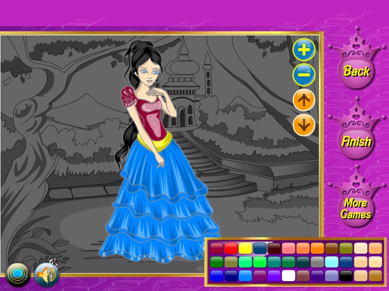 Coloring Princesses - Preview 3