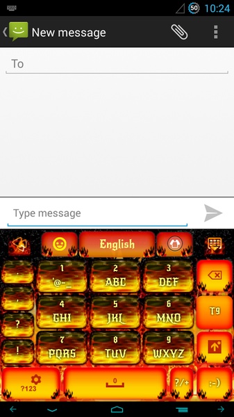 Hell Keyboard for GoKeyboard - Preview 3