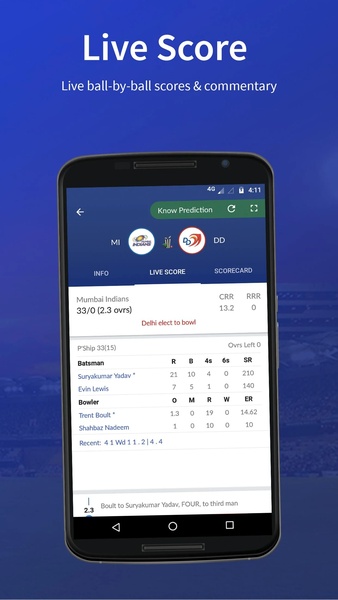 IPL 2019 for fast scores updates - Preview 4